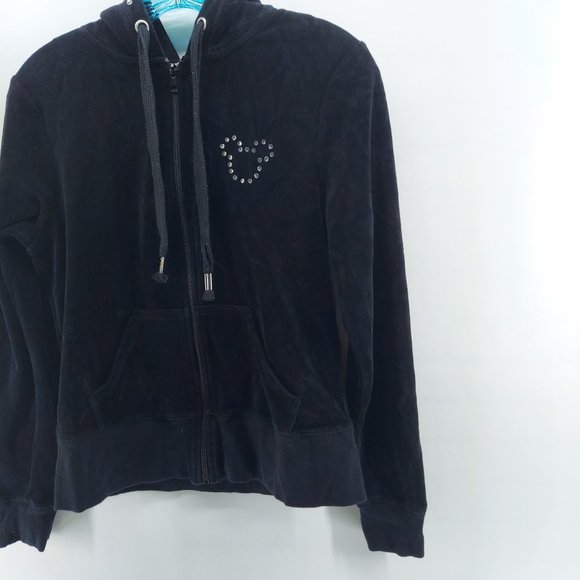 Disney Parks Mickey Mouse Velour Hoodie size small - Picture 3 of 8